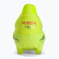 Vyriški futbolo batai Mizuno Morelia Neo IV Β Elite MD safety yellow/fiery coral 2/galaxy silver 8