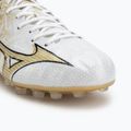 Vyriški futbolo batai Mizuno Alpha Japan AG white/ge gold/black 7