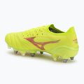 Vyriški futbolo batai Mizuno Morelia Neo IV β Elite MIX safety yellow/fiery coral 2/safety yellow 3