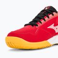 Vaikiški rankinio bateliai Mizuno Stealth Star 2 Jr radiant red/white/carrot curl 8