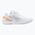 Moteriški rankinio bateliai Mizuno Wave Stealth Neo white/navy peony/peach parfait 2