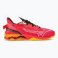 Vyriški rankinio bateliai Mizuno Wave Mirage 5 radiant red/white/carrot curl 2