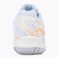 Moterų tinklinio bateliai Mizuno Cyclone Speed 4 white/peach parfait/halogen blue 6