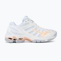 Moteriški tinklinio batai Mizuno Wave Voltage white/peach parfait/halogen blue 2