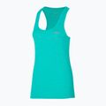 Moteriškas bėgimo tank topas Mizuno Impulse Core Tank blue turquoise