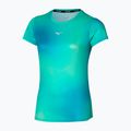 Moteriški bėgimo marškinėliai Mizuno Impulse Core Graphic Tee eggshell blue