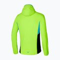 Vyriška bėgimo striukė Mizuno Alpha Jacket lime 2