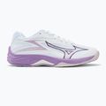 Vaikiški tinklinio batai Mizuno Lightning Star Z7 white/patrician purple/quince 2