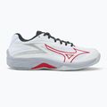 Vaikiški tinklinio batai Mizuno Lightning Star Z7 white/salsa/black 2