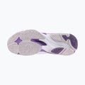 Moteriški tinklinio batai Mizuno Wave Lightning Z8 white/patrician purple/quince 9