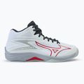 Vyriški tinklinio batai Mizuno Thunder Blade Z Mid white/salsa/black 2