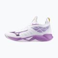 Moteriški tinklinio batai Mizuno Wave Dimension white/patrician purple/quince