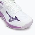 Moteriški tinklinio batai Mizuno Wave Dimension white/patrician purple/quince 7