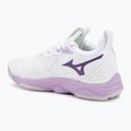 Moteriški tinklinio batai Mizuno Wave Momentum 3 white/patrician purple/quince 3