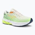 Moteriški bėgimo batai Mizuno Wave Skyrise 5 pristine/vibrant orange/mizuno neo lime