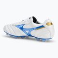 Vyriški futbolo batai Mizuno Morelia II Japan Md white/laser blue/gold 3