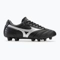 Vaikiški futbolo bateliai Mizuno Morelia II Pro MD black/galaxy silver/dark shadow 2