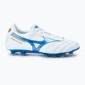 Vaikiški futbolo bateliai Mizuno Morelia II Pro MD white/laser blue/gold 2