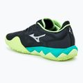 Vyriški teniso batai Mizuno Wave Enforce Tour CC black/white/mizuno neo lime 3
