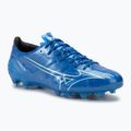 Vyriški futbolo batai Mizuno α Elite FG white/laser blue/gold