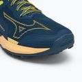 Vyriški bėgimo batai Mizuno Wave Ibuki 4 blue wing teal/flax/quince 7