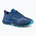 Vyriški bėgimo batai Mizuno Wave Daichi 8 GTX classic blue/white/pageant blue