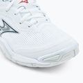 Moteriški rankinio bateliai Mizuno Wave Stealth 6 white/aleutian/cloud pink 7