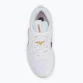 Mizuno Wav Stealth Neo 2 rankinio bateliai white / navy peony / peach parfait 5