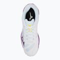 Moteriški tinklinio batai Mizuno Wave Voltage 2 white/patrician purple/quince 5