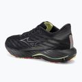Vyriški bėgimo batai Mizuno Wave Rider 28 black/silver/sunny lime 3