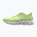 Moteriški bėgimo batai Mizuno Wave Sky 8 mizuno neo lime/white/pristine