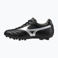 Vaikiški futbolo bateliai Mizuno Morelia II Club AG black/galaxy silver/dark shadow