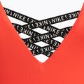 Nike Sneakerkini U-Back moteriškas vientisas maudymosi kostiumėlis oranžinis NESSC254-631 5