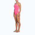Moteriškas vientisas plaukimo kostiumas Nike Hydrastrong Solid Fastback hyper pink 2