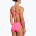 Moteriškas vientisas plaukimo kostiumas Nike Hydrastrong Solid Fastback hyper pink 3