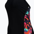 Moteriškas vientisas maudymosi kostiumėlis Nike Multiple Print Racerback Splice One black NESSC051-001 4