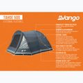 Penkiavietė kempingo palapinė Vango Tahoe 500 deep blue 13