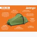 Vienvietė žygio palapinė Vango Nevis 100 pamir green 14