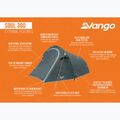 Trivietė žygio palapinė Vango Soul 300 deep blue 9