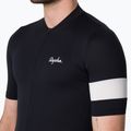 Vyriški dviračių marškinėliai Rapha Core Lightweight Jersey black/white 3