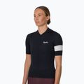 Moteriški dviračių marškinėliai Rapha Core Lightweight Jersey black/white 2