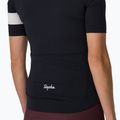 Moteriški dviračių marškinėliai Rapha Core Lightweight Jersey black/white 3
