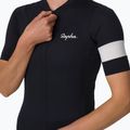 Moteriški dviračių marškinėliai Rapha Core Lightweight Jersey black/white 4