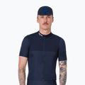 Vyriški dviračių marškinėliai Rapha Brevet Element Jersey dark navy/white