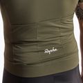 Vyriški dviračių marškinėliai Rapha Core Lightweight Jersey dark green/white 4