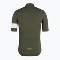 Vyriški dviračių marškinėliai Rapha Core Lightweight Jersey dark green/white 6