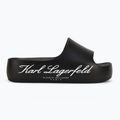 Moteriškos šlepetės KARL LAGERFELD Kobo II Hotel Logo black eco eva