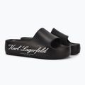 Moteriškos šlepetės KARL LAGERFELD Kobo II Hotel Logo black eco eva 2