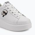 Moteriški batai KARL LAGERFELD Anakapri Nft white leather 7