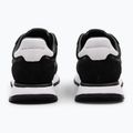 KARL LAGERFELD moteriški batai Kairo Kl Sidetrim black leather/textille 3